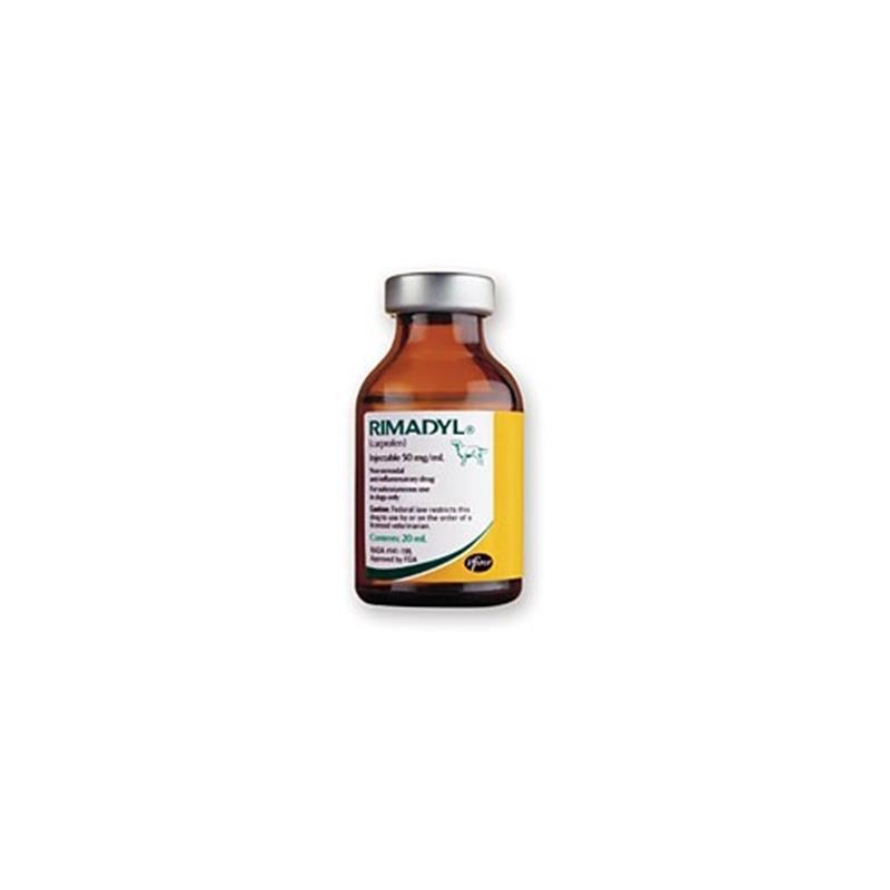 Rimadyl Injectable 50 mg/ml, 20 ml