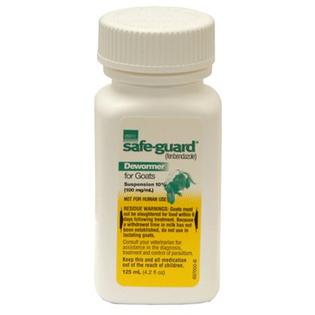 Safe-Guard Goat Dewormer, 125 ml