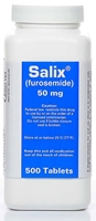 Salix 50 mg, 500 Tablets (furosemide)