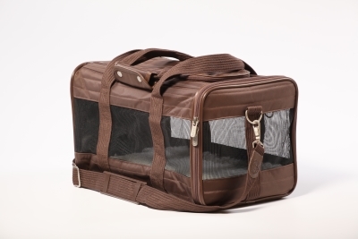 Sherpa Original Deluxe Carrier Brown & Pink, Medium