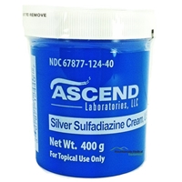 Silver Sulfadiazine Cream 1%, 400 gm