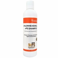 Sogeval Chlorhexidine 4% Shampoo for Dogs, Cats ,and Horses, 16 oz