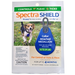 Spectra Shield Medallion for Small Dogs