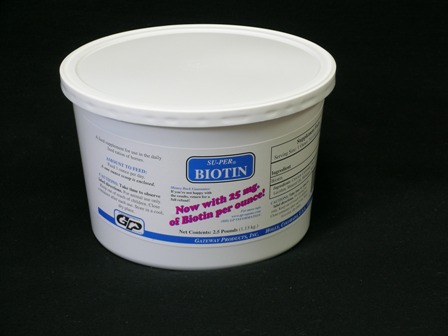 Su-Per Biotin, 2.5 lbs