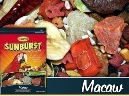 Sunburst Macaw Bird Food, 25 lb