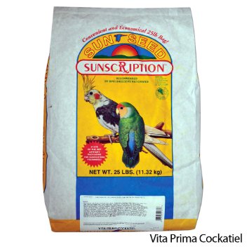 Sunseed Vita Plus Cockatiel Food, 25 lb