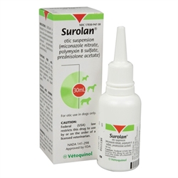 Surolan Otic Suspension, 30 mL