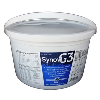 Synovi G3 Soft Chews for Dogs, 240 Chews : VetDepot.com