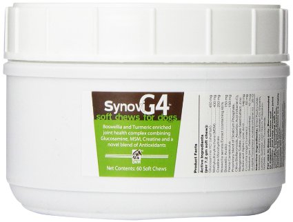 Synovi G4 Soft Chews for Dogs, 60 Chews