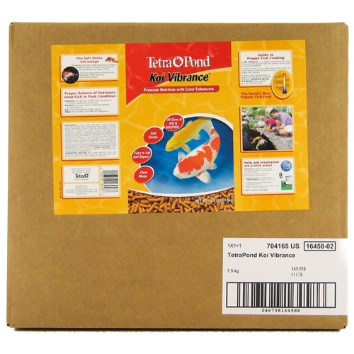 TetraPond Koi Vibrance Fish Food, 16.5 lb