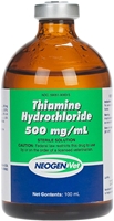 Thiamine Hydrochloride 500 mg/ml, 100 ml