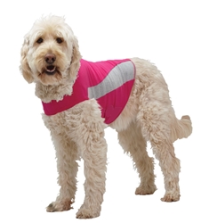 Thundershirt Pink Polo, Extra Extra Small