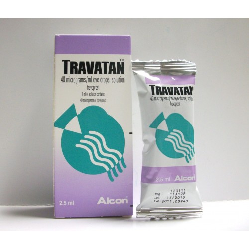 Travatan Ophthalmic Solution 0.004%, 2.5 ml