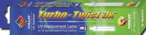 Turbo-Twist UV Replacement Lamp 3X, 9W