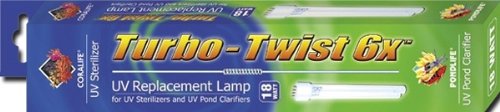 Turbo-Twist UV Replacement Lamp 6X, 18W