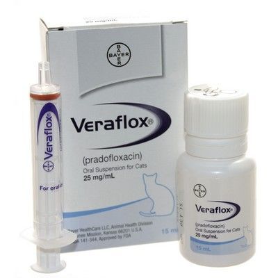 Veraflox Oral Suspension 25 mg/ml, 15 ml