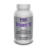Vetadryl 10 mg, 250 Chewable Tablets : VetDepot.com