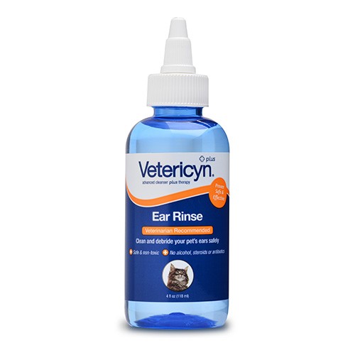 Vetericyn Feline Ear Rinse, 4 oz