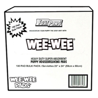 Wee Wee Pads, 100 ct Bulk Pack