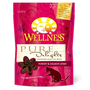 Wellness Pure Delights Turkey & Salmon Jerky, 3 oz