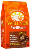 Wellness WellBars Crunchy Peanuts & Honey Dog Biscuits, 20 oz