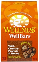 Wellness WellBars Crunchy Peanuts & Honey Dog Biscuits, 50 oz