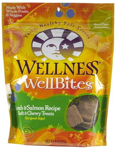 Wellness WellBites Lamb & Salmon Dog Treats, 8 oz